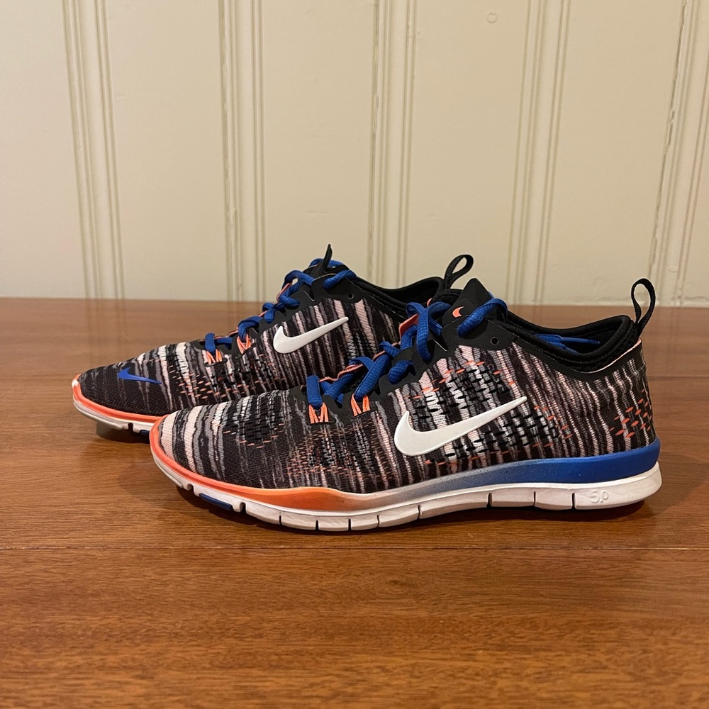 Women’s Nike Free 5.0 TR Fit 4 Multicolor Training Sneakers Size 7